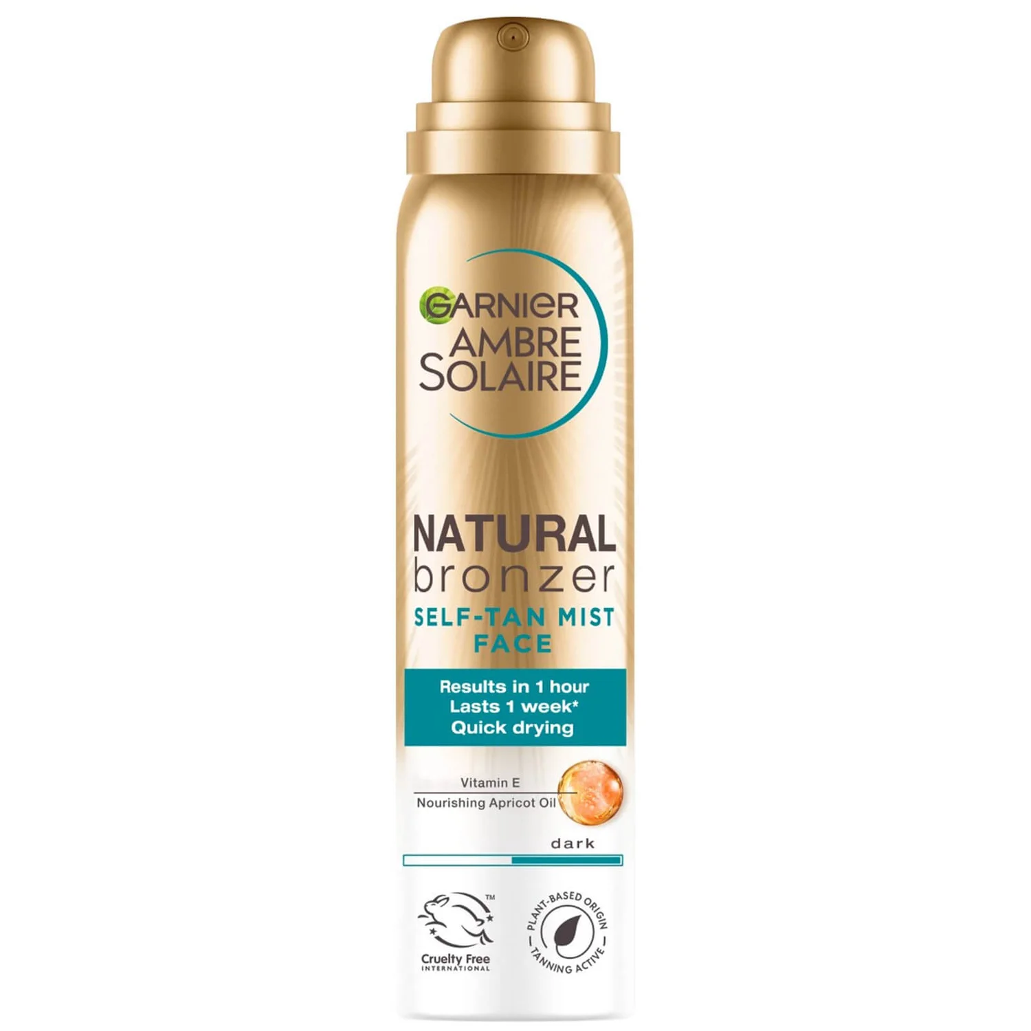 Garnier Ambre Solaire Natural Bronzer Quick Drying Dark Self Tan Face Mist 75ml 1 Garnier Ambre Solaire Natural Bronzer Quick Drying Dark Self Tan Face Mist 75ml