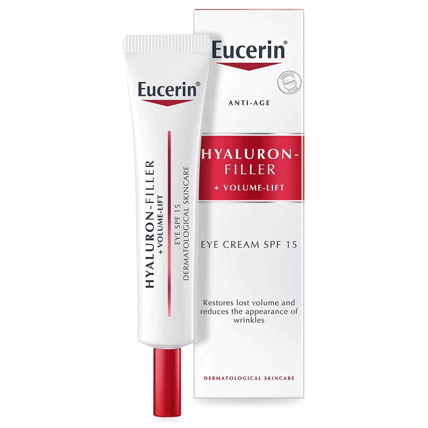 Eucerin Hyaluron-Filler + Volume-Lift Eye Cream SPF15 15ml 1 Eucerin Hyaluron-Filler + Volume-Lift Eye Cream SPF15 15ml