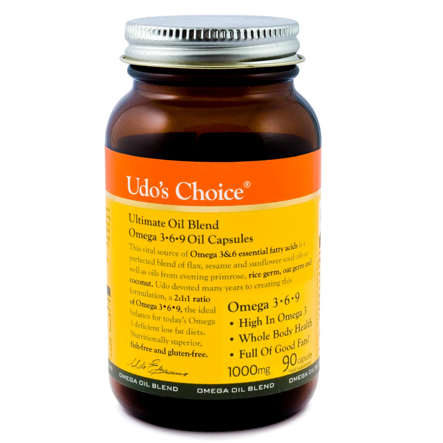 Udo's Choice Ultimate Oil Blend (1000mg) 1 Udo's Choice Ultimate Oil Blend (1000mg)