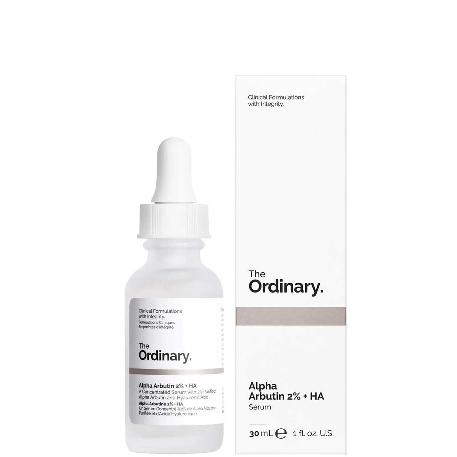 The Ordinary Alpha Arbutin 2% + HA Concentrated Serum 30ml 3 The Ordinary Alpha Arbutin 2% + HA Concentrated Serum 30ml - Image 3