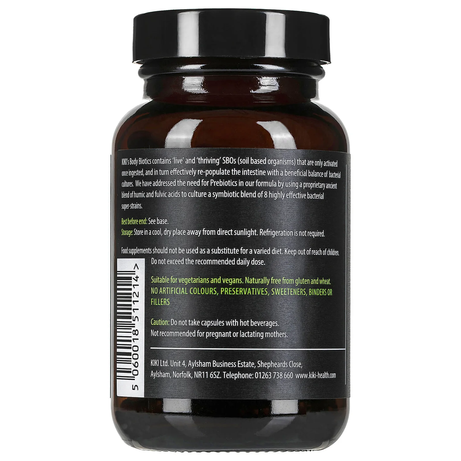 KIKI Health Body Biotics Tablets (120 Capsules) 2 KIKI Health Body Biotics Tablets (120 Capsules) - Image 2