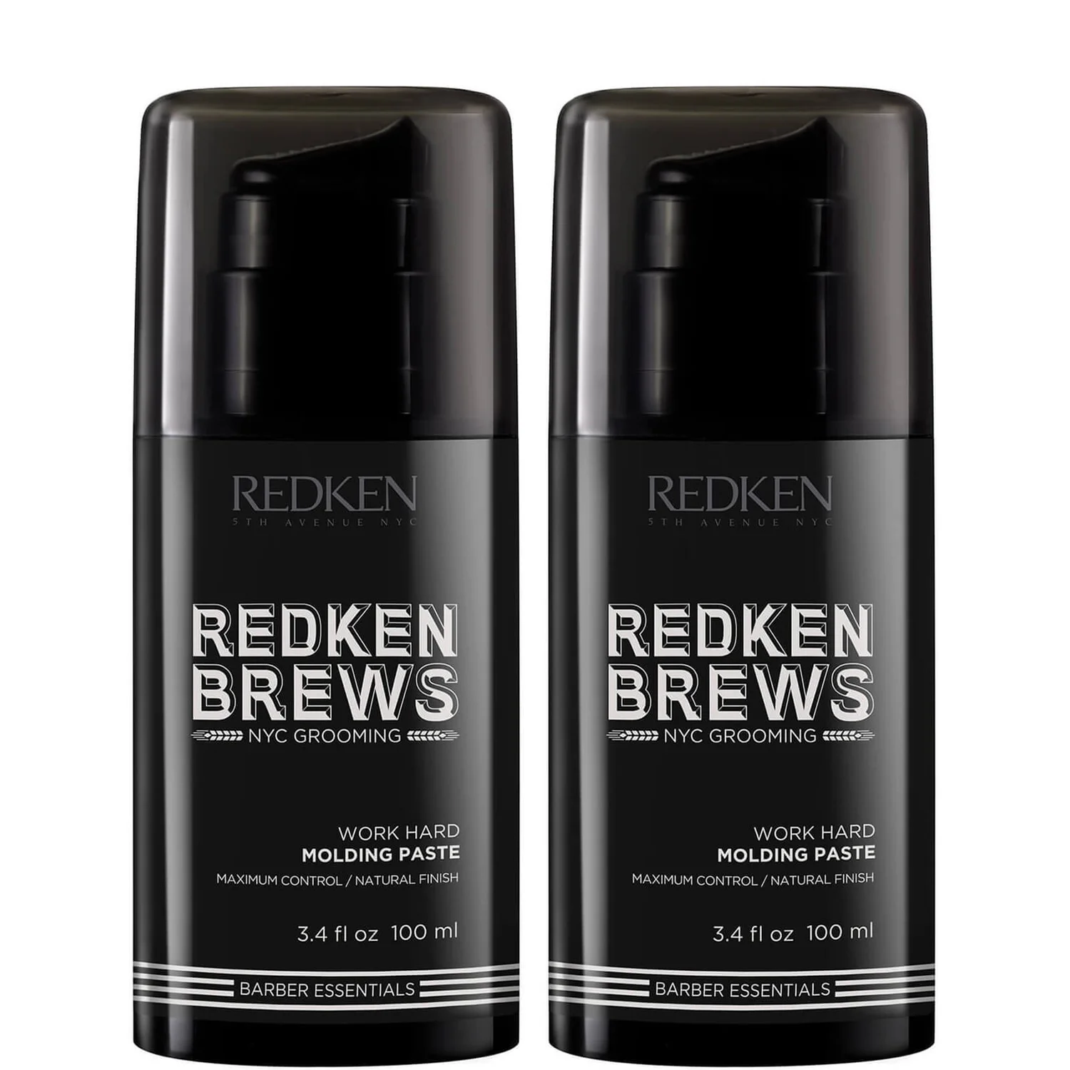 Redken Brews Men's Work Hard Molding Paste Duo 1 Redken Brews Men's Work Hard Molding Paste Duo