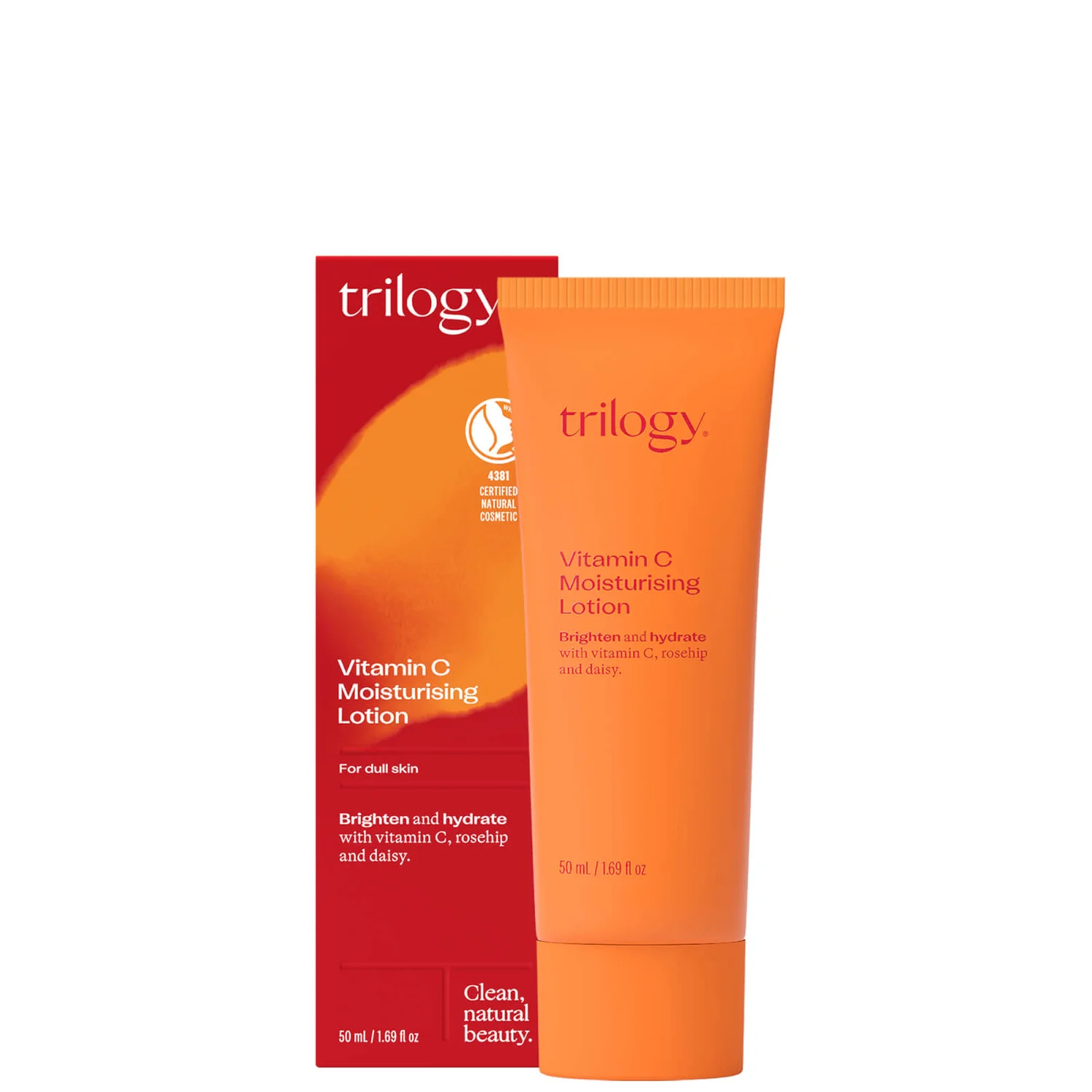 Trilogy Exclusive Vitamin C Moisturising Lotion 50ml 2 Trilogy Exclusive Vitamin C Moisturising Lotion 50ml - Image 2