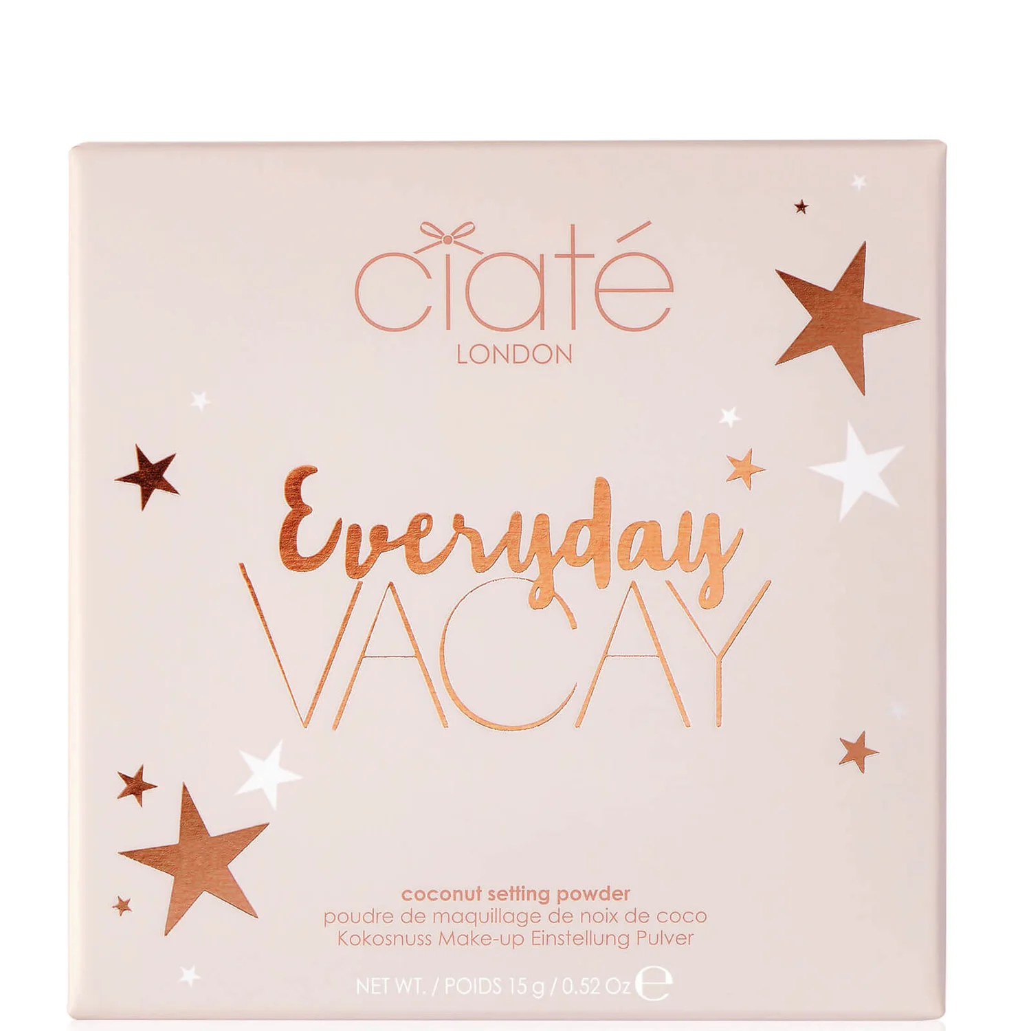 Ciaté London Everyday Vacay Coconut Setting Powder 15g 2 Ciaté London Everyday Vacay Coconut Setting Powder 15g - Image 2